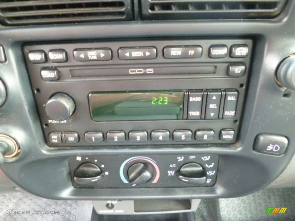 2001 Ford Ranger Edge Regular Cab 4x4 Audio System Photos