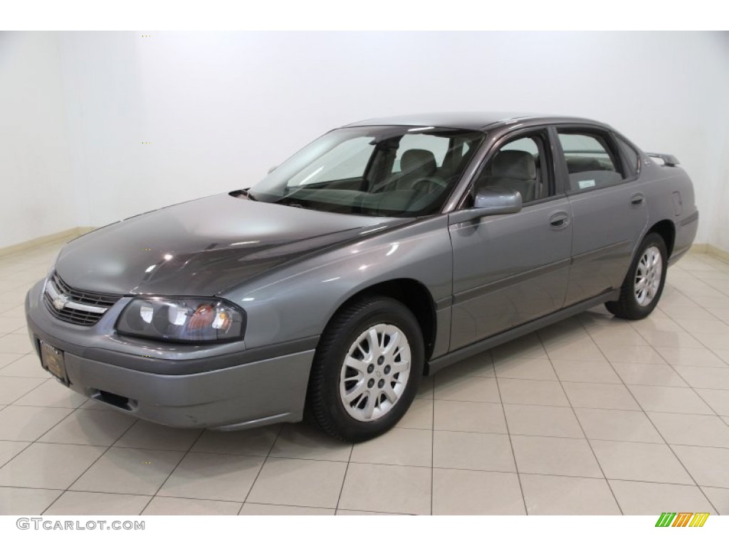 Medium Gray Metallic 2005 Chevrolet Impala Standard Impala Model Exterior Photo #83826556