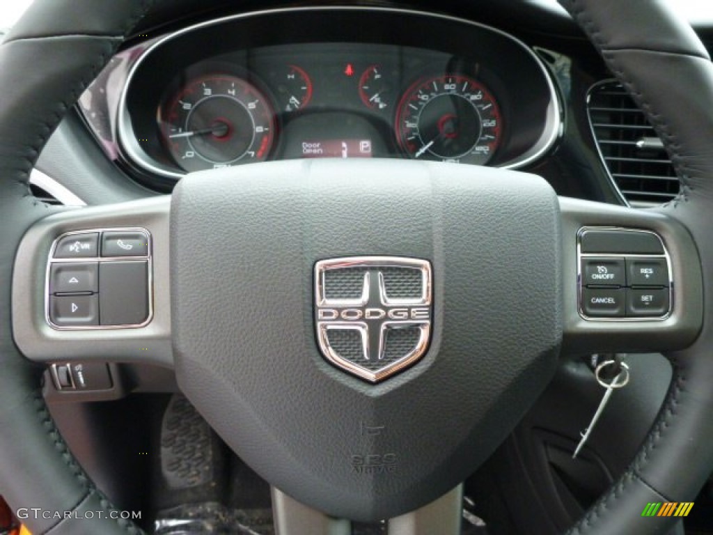 2013 Dart SXT - Header Orange / Black photo #18