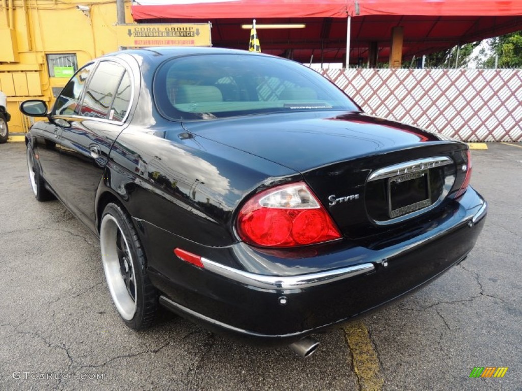 Ebony Black 2004 Jaguar S-Type 4.2 Exterior Photo #83827108