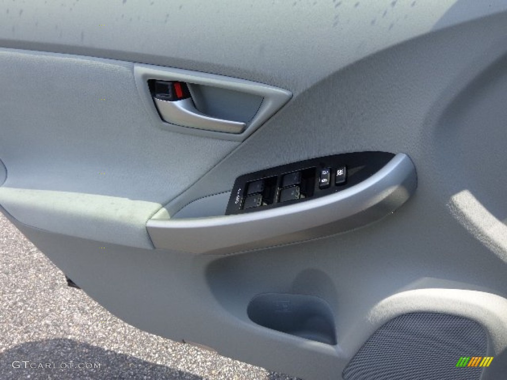 2012 Toyota Prius 3rd Gen Two Hybrid Misty Gray Door Panel Photo #83827372