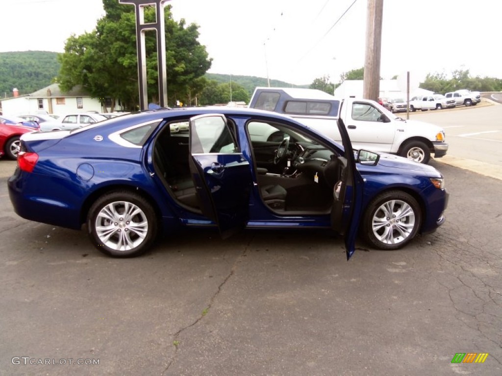 2014 Impala LT - Blue Topaz Metallic / Jet Black photo #16