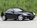 Black 2009 Mercedes-Benz SLK 350 Roadster Exterior