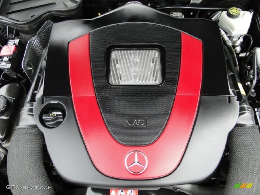 2009 Mercedes-Benz SLK 350 Roadster 3.5 Liter DOHC 24-Valve VVT V6 Engine Photo #83828602