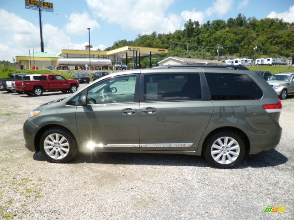 Cypress Green Pearl 2011 Toyota Sienna LE AWD Exterior Photo #83828920