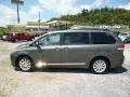 Cypress Green Pearl 2011 Toyota Sienna LE AWD Exterior