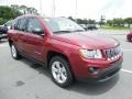 2011 Deep Cherry Red Crystal Pearl Jeep Compass 2.4 Latitude  photo #11