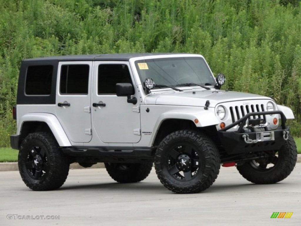 Bright Silver Metallic 2007 Jeep Wrangler Unlimited Sahara 4x4 Exterior Photo #83829760