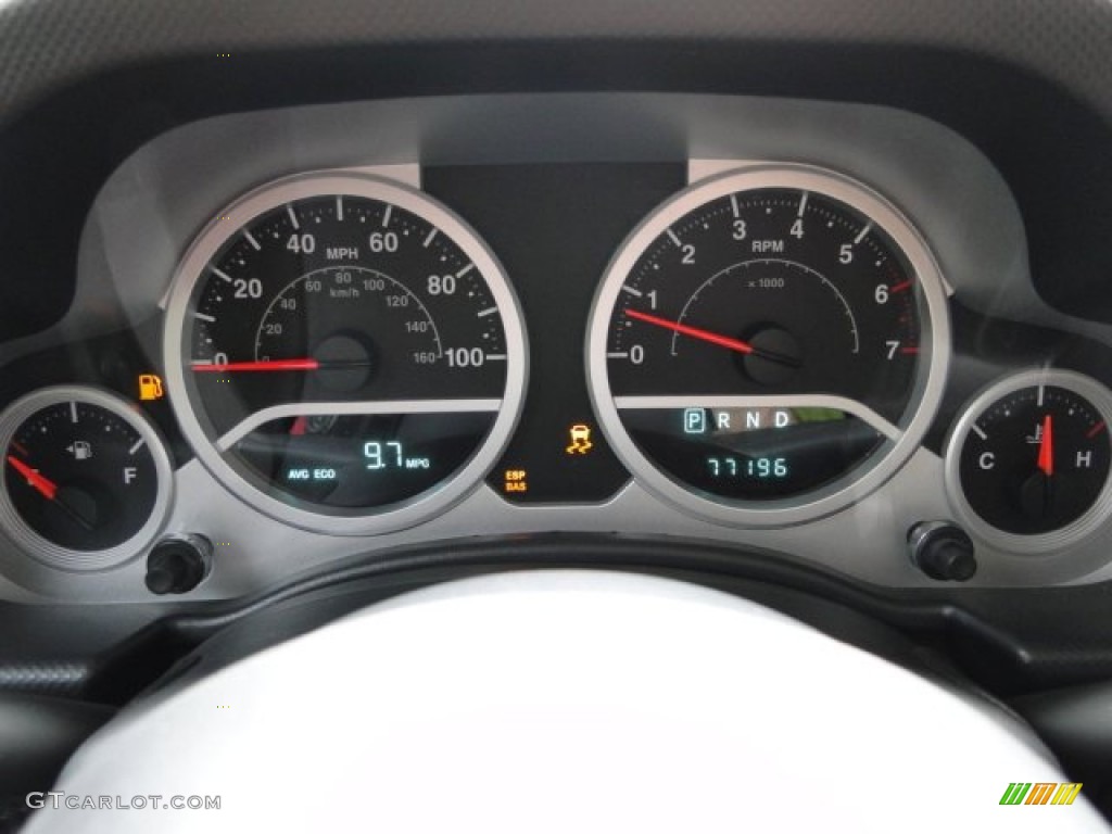 2007 Jeep Wrangler Unlimited Sahara 4x4 Gauges Photos