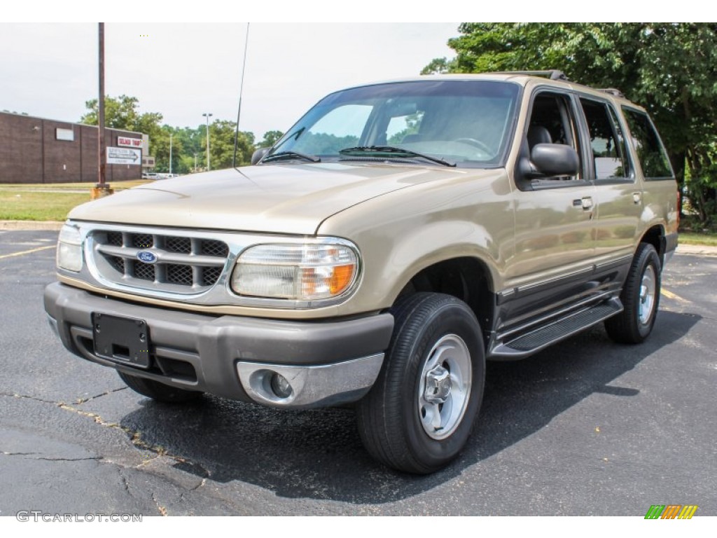 Harvest Gold Metallic Ford Explorer