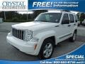 Stone White 2010 Jeep Liberty Limited