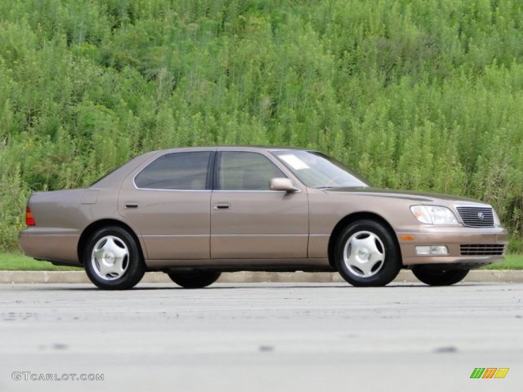 1998 LS 400 - Copper Brown Pearl Metallic / Ivory photo #9