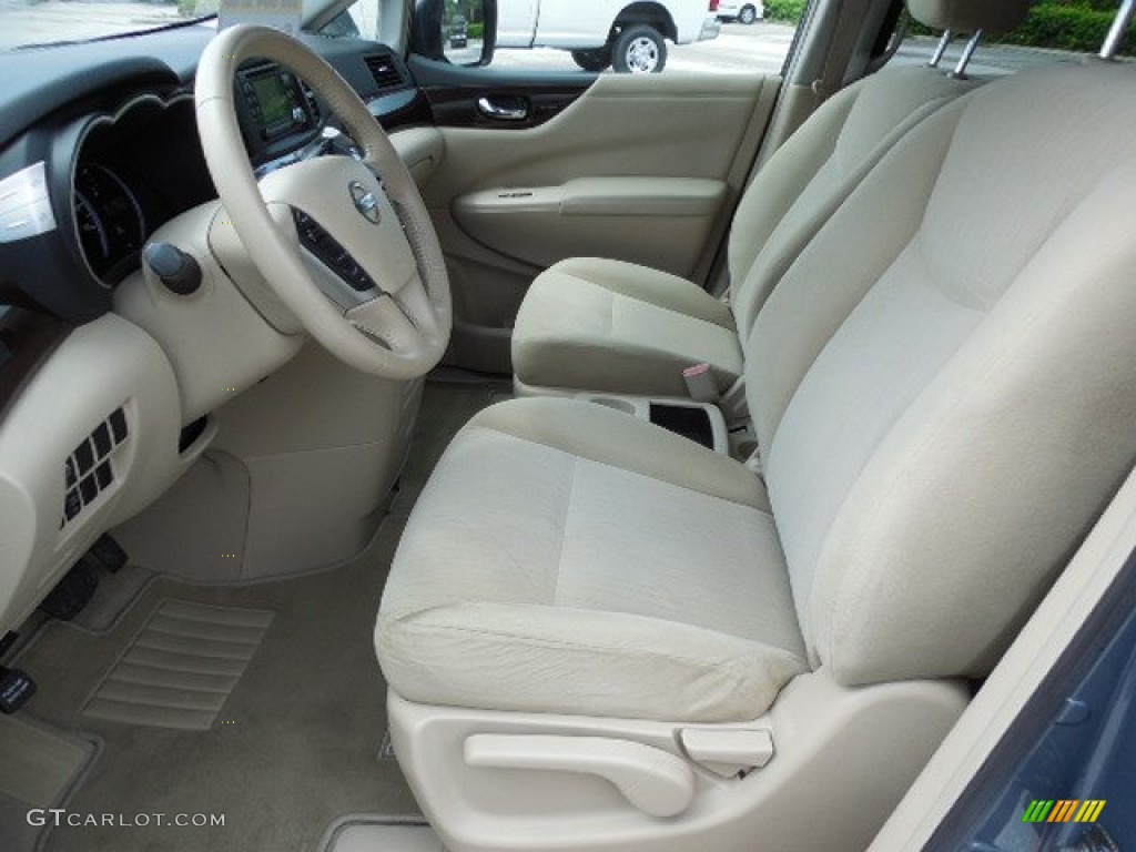 2011 Quest 3.5 SV - Twilight Gray / Beige photo #4