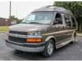 Sandalwood Metallic 2004 Chevrolet Express 1500 LS Passenger Conversion Van Exterior