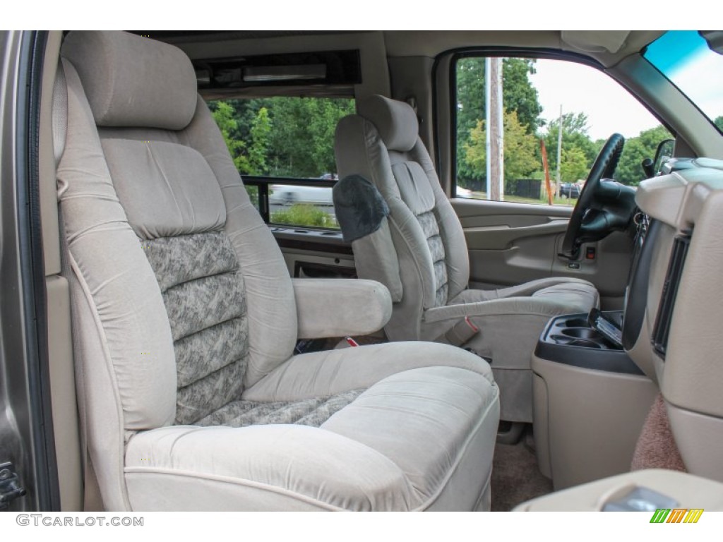 2004 Express 1500 LS Passenger Conversion Van - Sandalwood Metallic / Neutral photo #10