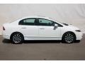 Taffeta White 2011 Honda Civic EX Sedan Exterior