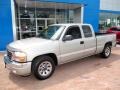 2006 Silver Birch Metallic GMC Sierra 1500 SLE Extended Cab  photo #3