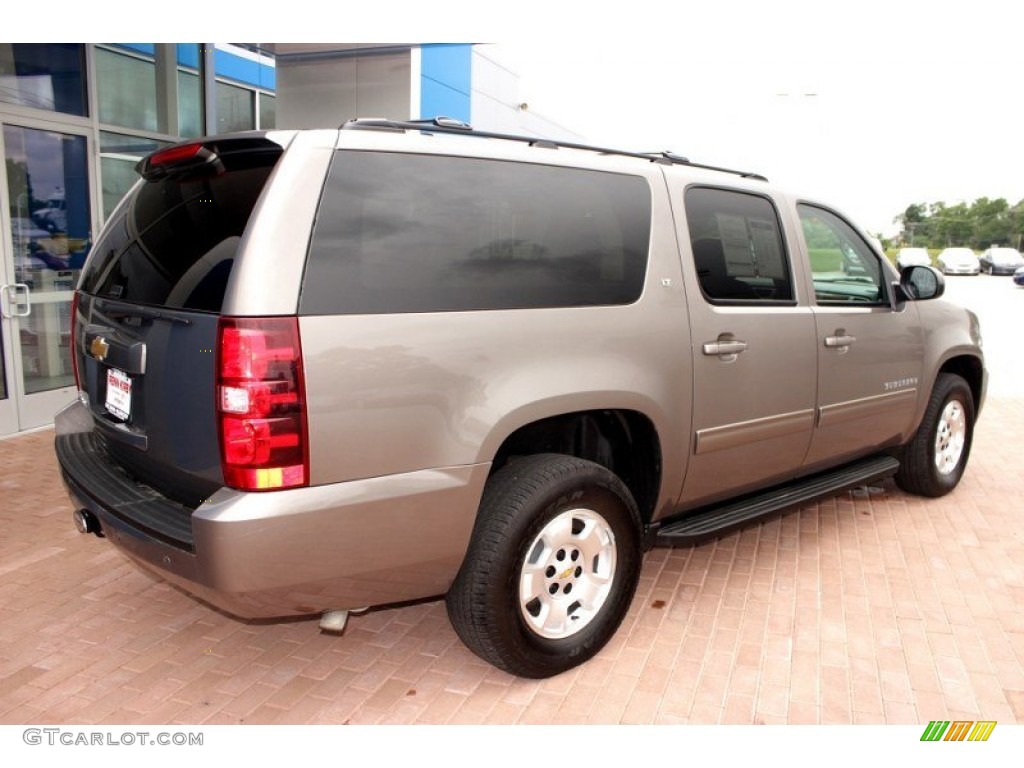 2013 Suburban LT 4x4 - Mocha Steel Metallic / Ebony photo #12