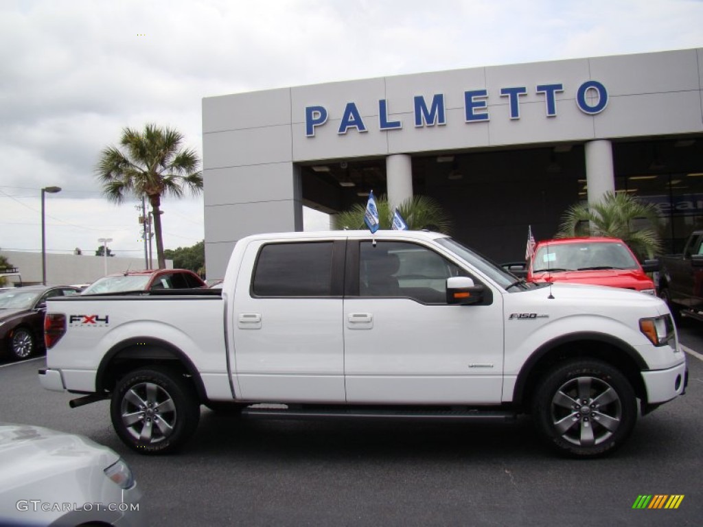 2011 F150 FX4 SuperCrew 4x4 - Oxford White / Black photo #1