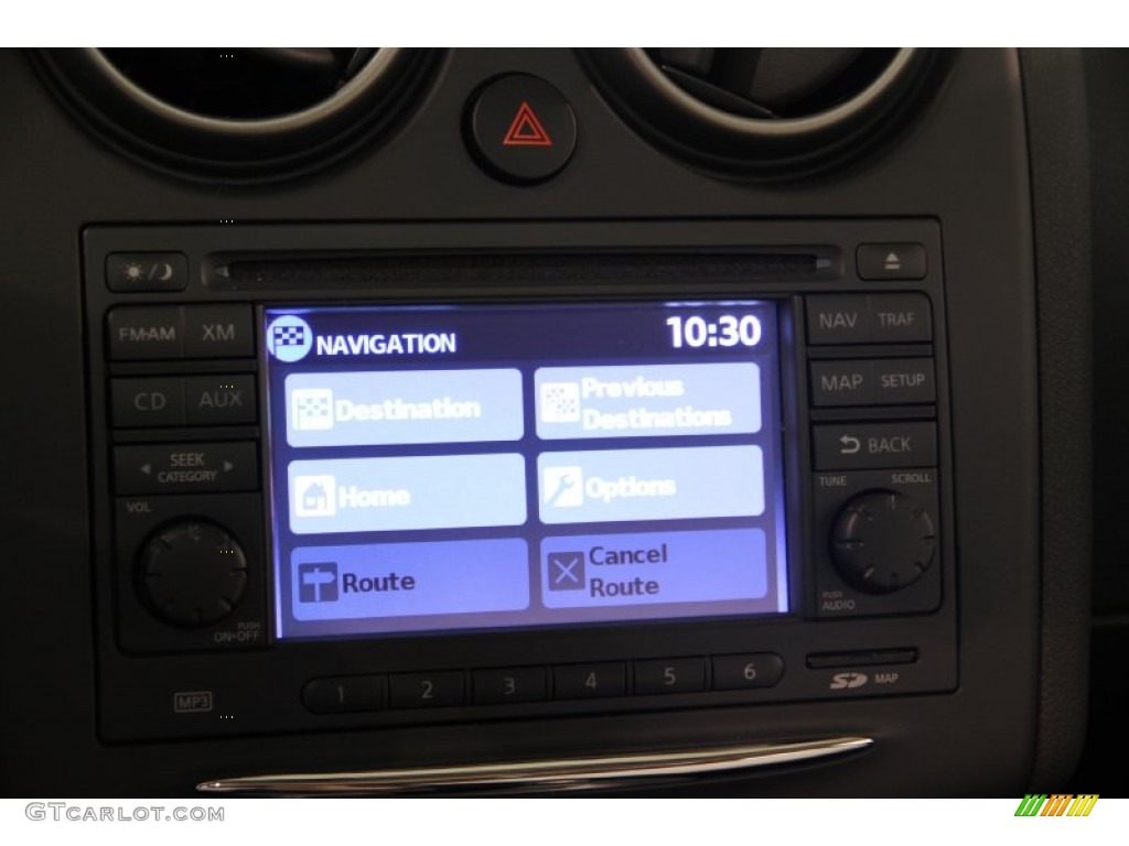 2012 Rogue SV AWD - Super Black / Black photo #12