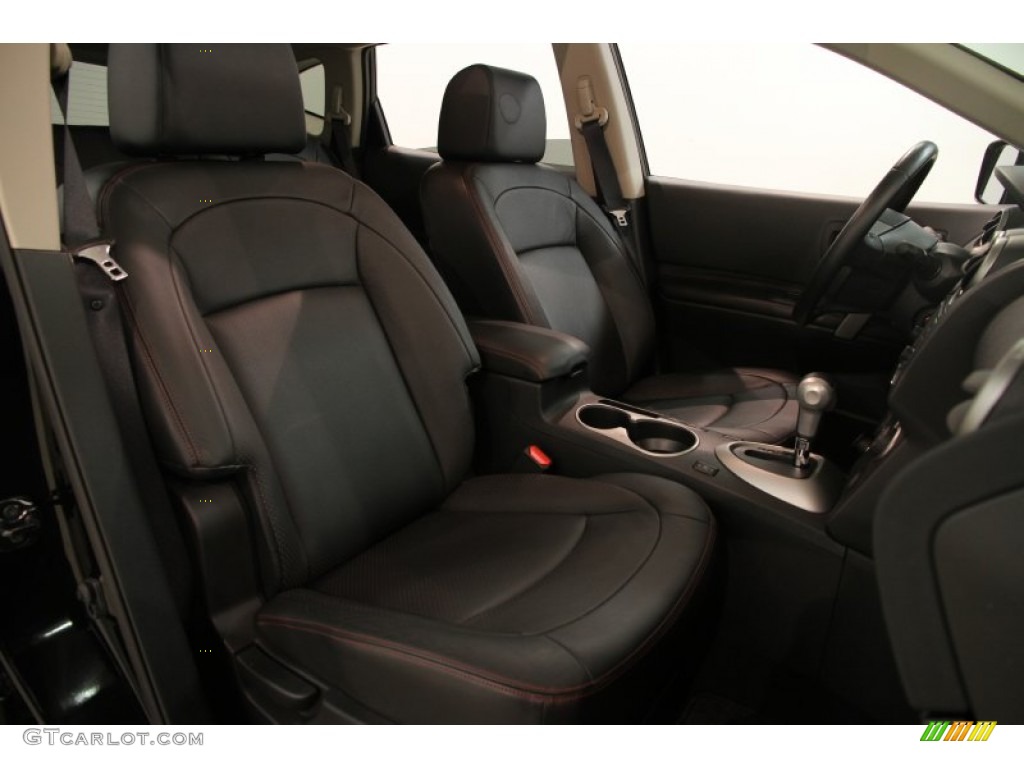 2012 Rogue SV AWD - Super Black / Black photo #18