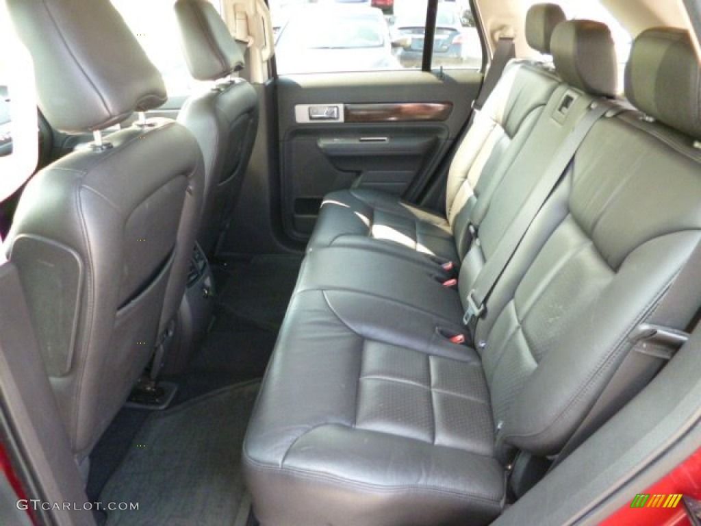 2007 MKX AWD - Vivid Red Metallic / Charcoal Black photo #6