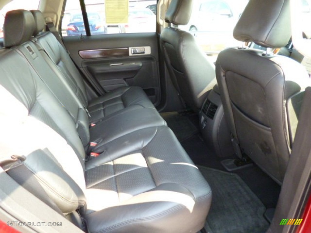 2007 MKX AWD - Vivid Red Metallic / Charcoal Black photo #13