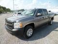 2007 Graystone Metallic Chevrolet Silverado 1500 LS Crew Cab 4x4  photo #3