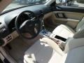 2007 Subaru Outback Taupe Leather Interior Prime Interior Photo