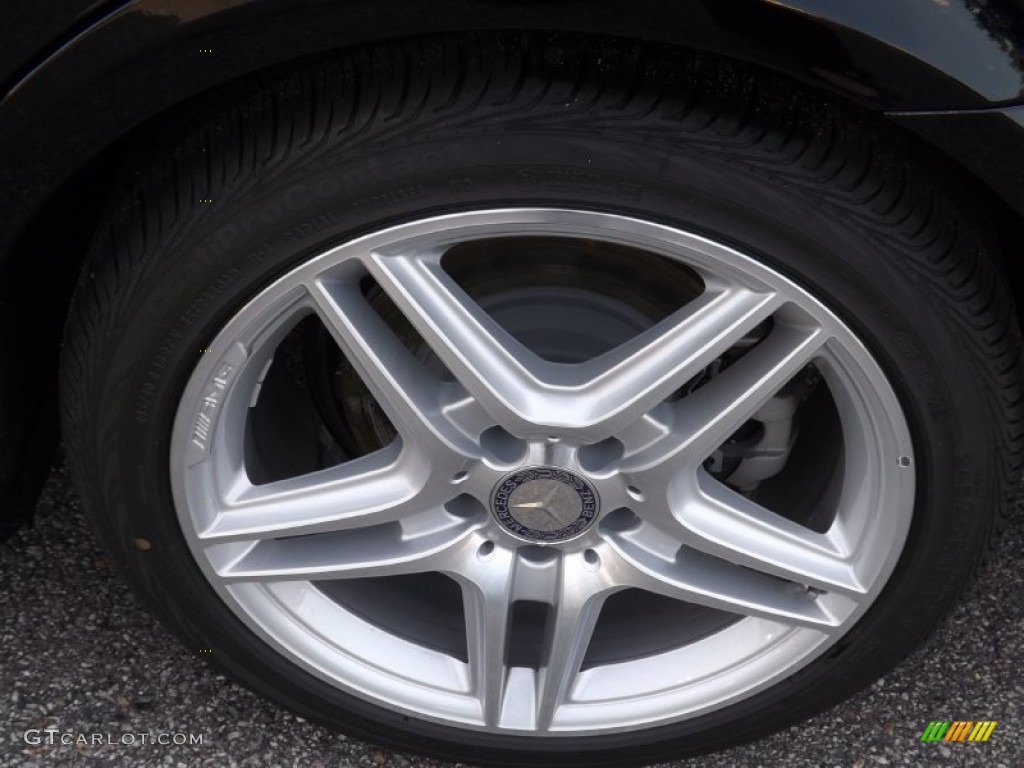 2014 E 350 4Matic Sedan - Black / Silk Beige/Espresso Brown photo #5