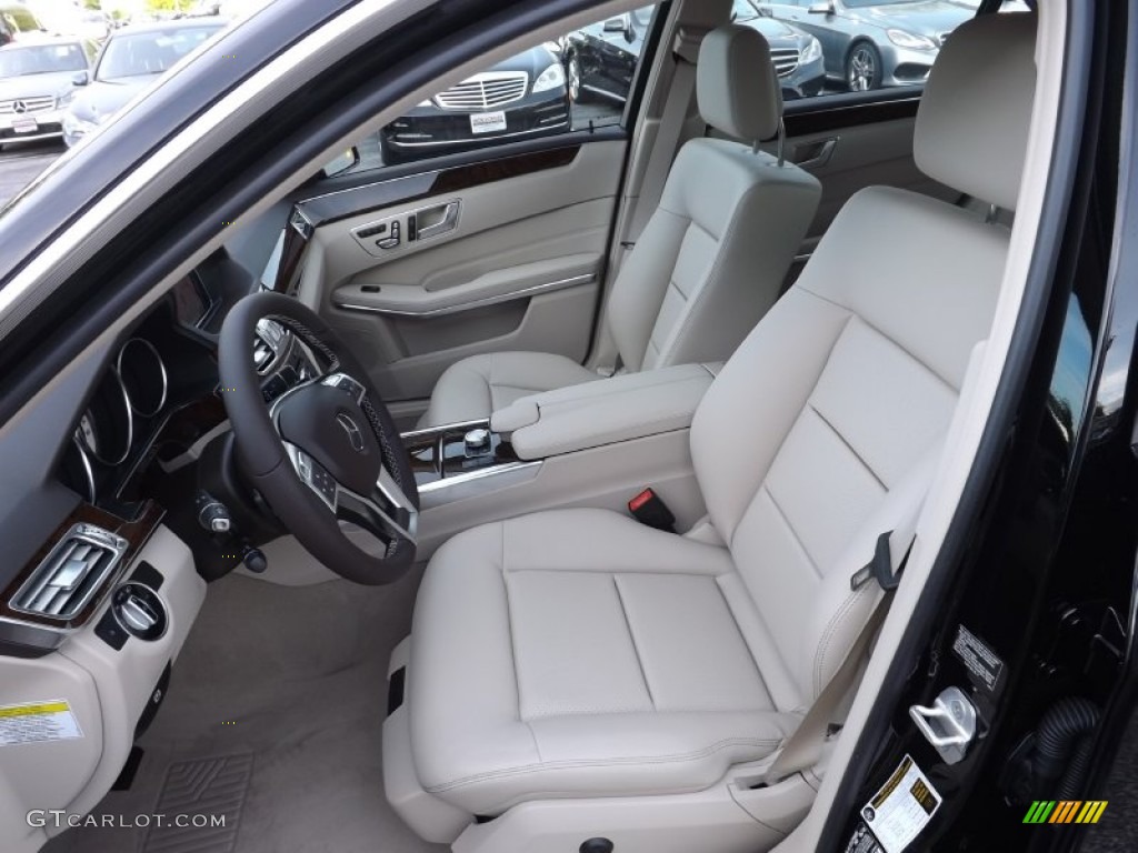 2014 E 350 4Matic Sedan - Black / Silk Beige/Espresso Brown photo #11