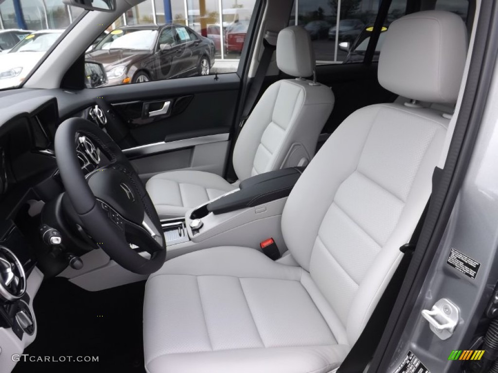 Ash/Black Interior 2014 Mercedes-Benz GLK 350 4Matic Photo #83834851