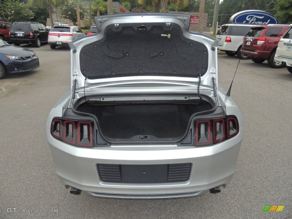 2013 Mustang V6 Convertible - Ingot Silver Metallic / Charcoal Black photo #12