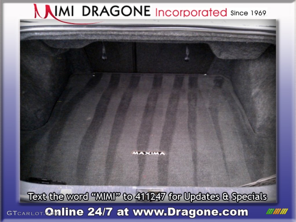 2006 Maxima 3.5 SE - Smoke Metallic / Black photo #14