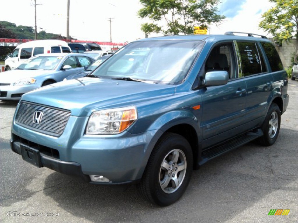 Steel Blue Metallic 2006 Honda Pilot EX 4WD Exterior Photo #83835382