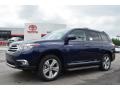 2013 Nautical Blue Metallic Toyota Highlander Limited  photo #1