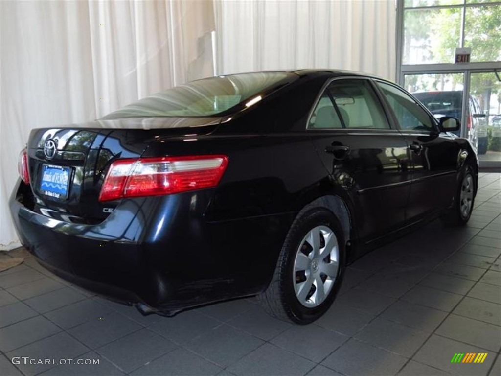 2007 Camry CE - Black / Bisque photo #3