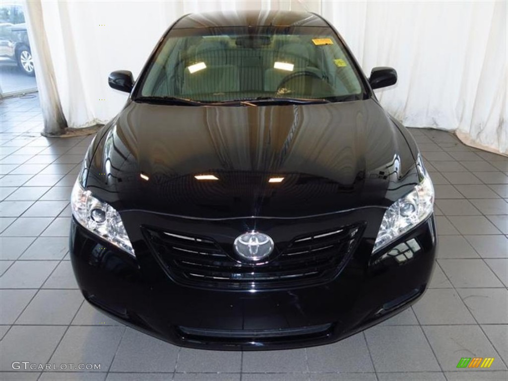 2007 Camry CE - Black / Bisque photo #4