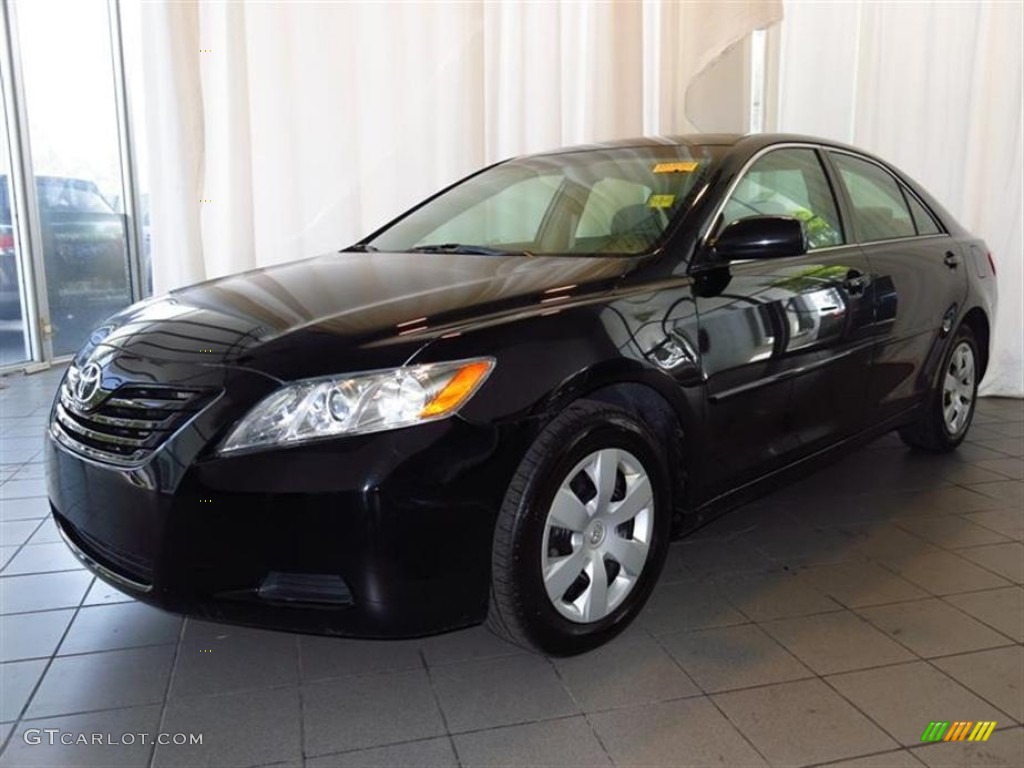 2007 Camry CE - Black / Bisque photo #6