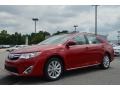 2013 Barcelona Red Metallic Toyota Camry Hybrid XLE  photo #1