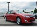 2013 Barcelona Red Metallic Toyota Camry Hybrid XLE  photo #3