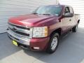 Deep Ruby Metallic - Silverado 1500 LT Extended Cab 4x4 Photo No. 7