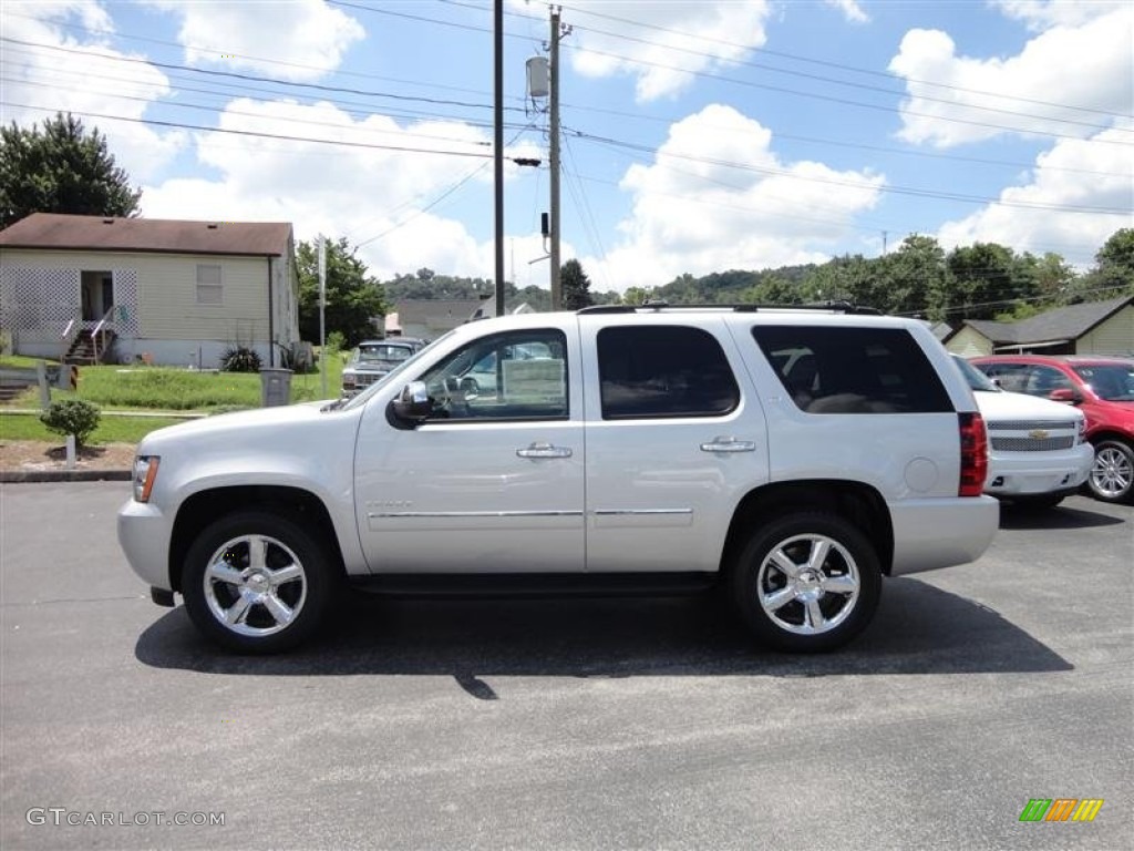 2013 Tahoe LTZ 4x4 - Silver Ice Metallic / Ebony photo #4