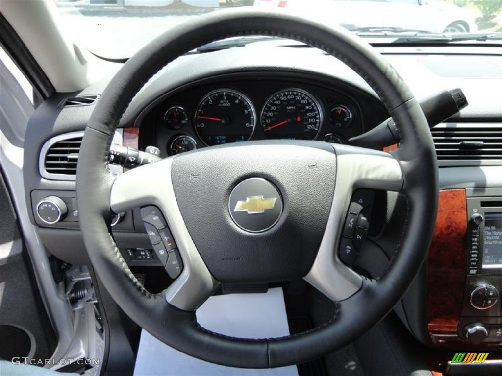 2013 Tahoe LTZ 4x4 - Silver Ice Metallic / Ebony photo #12