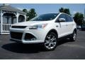 2013 Oxford White Ford Escape SEL 1.6L EcoBoost  photo #1