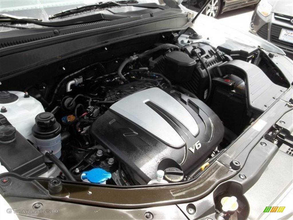 2012 Hyundai Santa Fe GLS V6 Engine Photos