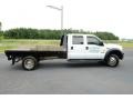 Oxford White - F550 Super Duty XL Crew Cab 4x4 Stake Truck Photo No. 4