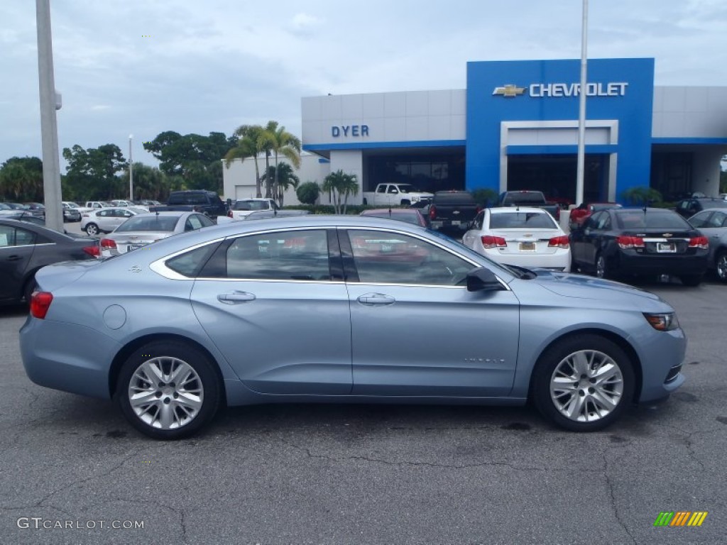 2014 Impala LS - Silver Topaz Metallic / Jet Black/Dark Titanium photo #6