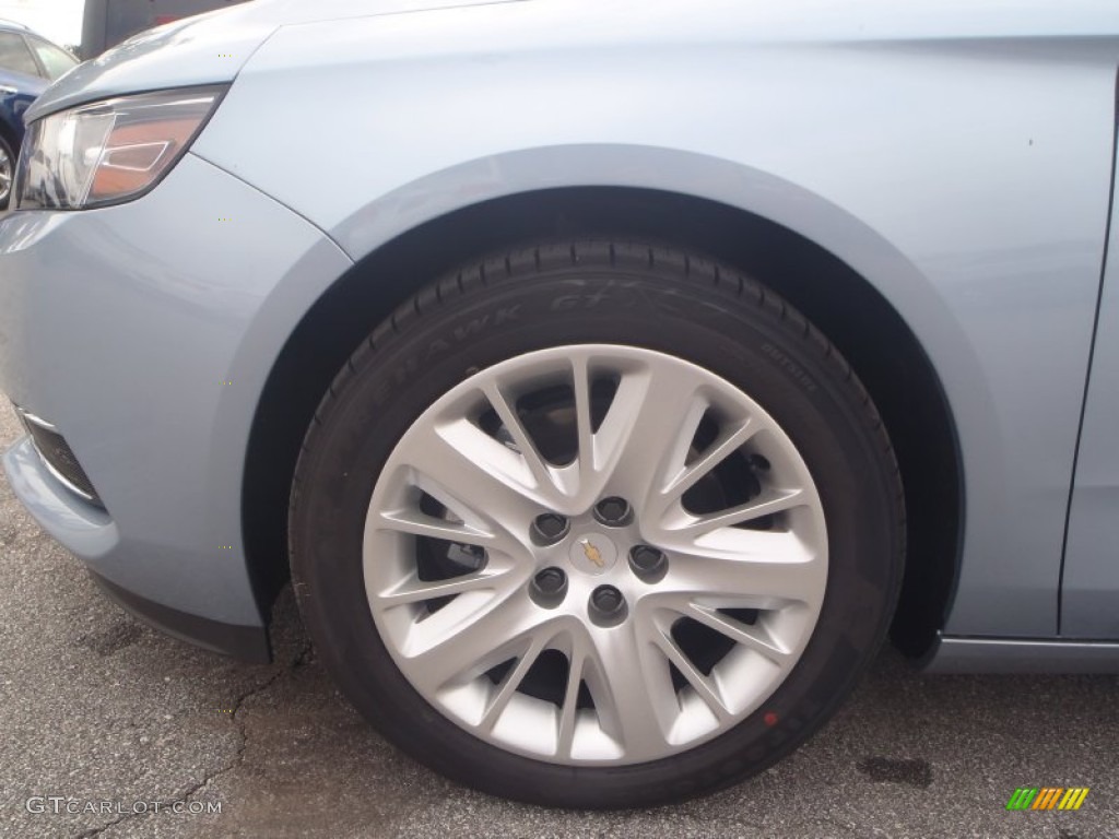 2014 Impala LS - Silver Topaz Metallic / Jet Black/Dark Titanium photo #8