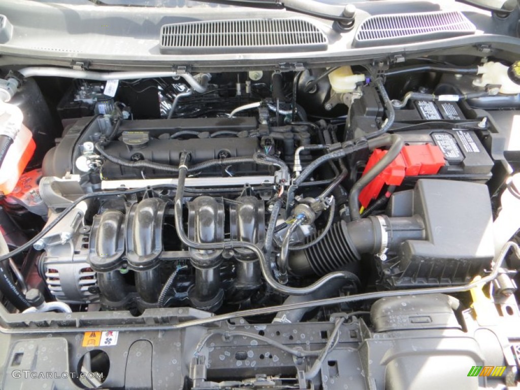 2014 Ford Fiesta SE Hatchback 1.6 Liter DOHC 16-Valve Ti-VCT 4 Cylinder Engine Photo #83840976